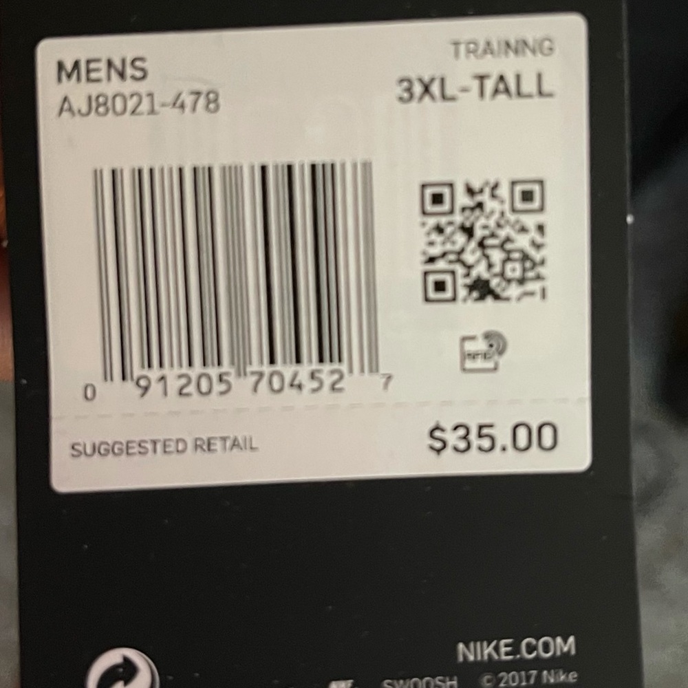 Men’s 3XL Dri-Fit shirt - Picture 3 of 3